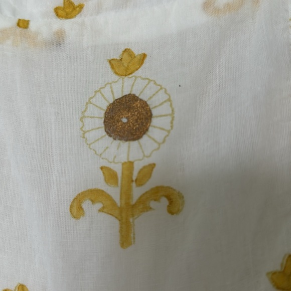 Oliphant Ruffle Midi Dress Sz Small - worn once - Picture 3 of 5